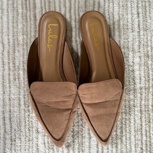 Lulus pointed mules